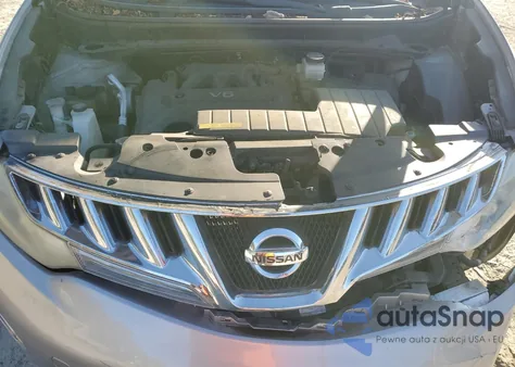 2009 Nissan Murano S z USA, uszkodzony, nr VIN JN8AZ18W09W139830